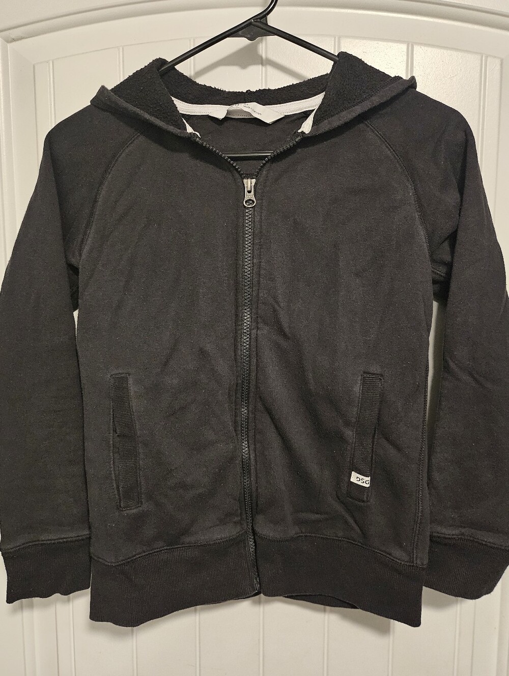 DSG Black Kids Zip Hoodie